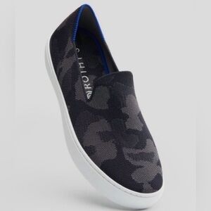 Rothy's Slip On Sneakers in Gray Camo. Size 8.  Great used condition.